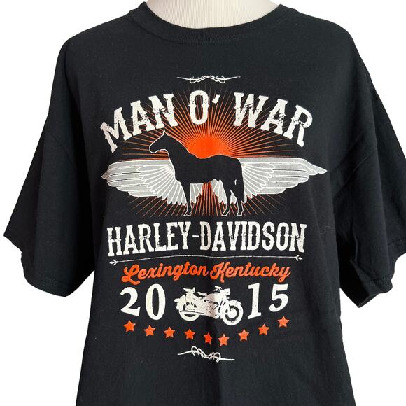 Harley Davidson Lexington, Kentucky Graphic Tee - Picture 1 of 6